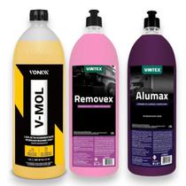 Kit Limpeza Automotiva Vintex e Vonixx Desengraxante 1.5L Kit Limpeza Automotiva Vintex e Vonixx Desengraxante 1.5L