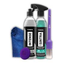 Kit Limpeza Automotiva Vonixx Sintra Fast e Intense 500ml + Acessórios Kit Limpeza Automotiva Vonixx Sintra Fast e Intense 500ml + Acessórios