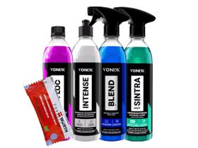 Kit Limpeza Automotiva Vonixx V-floc Intense Sintra Blend