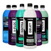 Kit Limpeza Automotiva Vonixx Vintex 6 Produtos 1,5L Kit Limpeza Automotiva Vonixx Vintex 6 Produtos 1,5L