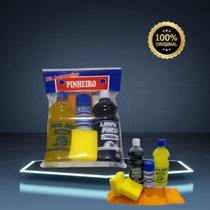 Kit Limpeza Automotivo Silicone Pretinho Esponja 6 Peças Pinheiro Kit Limpeza Automotivo Silicone Pretinho Esponja 6 Peças Pinheiro