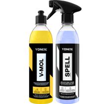 Kit Limpeza Brilho E Proteção Spell Automotivo Vonixx Kit Limpeza Brilho E Proteção Spell Automotivo Vonixx