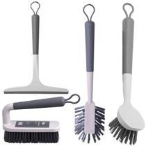 Kit Limpeza Casa Completo Escovas Pia Rejunte Multiuso Kit Limpeza Casa Completo Escovas Pia Rejunte Multiuso