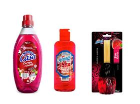 Kit limpeza casa - Limpa e perfuma (cereja e avelã)