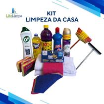 Kit limpeza da casa
