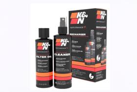 Kit Limpeza de Filtros Ar K&n Recharger 99-5050BK + Óleo lub