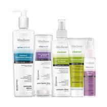Kit Limpeza De Pele Básico Vita Derm Peles Oleosas Kit Limpeza De Pele Básico Vita Derm Peles Oleosas