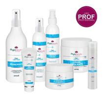 Kit Limpeza de Pele Essencial Phytobeauty 7 Ítens - Profissional Com Creme Emoliente, Peeling, Sérum Pós Extrações