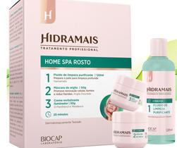 Kit Limpeza De Pele Facial Home Spa Hidramais Pele Hidratada