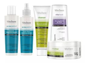 Kit Limpeza De Pele Profissional Vitaderm - Vita Derm