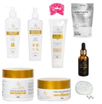 Kit Limpeza De Pele Profunda Profissional+ Hialurônico+itens