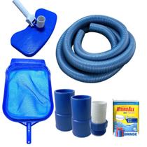 Kit Limpeza de Piscina Completo com Donatti