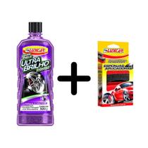 Kit Limpeza De Pneus Luxcar Com Gel Ultra Brilho + Esponja Aplicadora Kit Limpeza De Pneus Luxcar Com Gel Ultra Brilho + Esponja Aplicadora