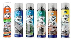 Kit Limpeza Doméstica Completa Spray Zip - 6 Produtos - Mundial Prime