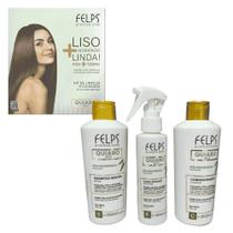 Kit Limpeza e Cuidados Pós-Progressiva Quiabo XBTX Felps