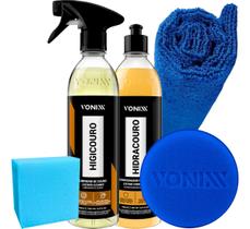 Kit Limpeza E Hidratação De Couro Vonixx - Limpa E Hidrata