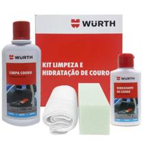 Kit Limpeza e Hidratação de Couro - Wurth