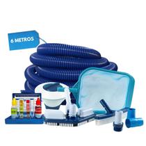 Kit Limpeza E Manutençao Piscinas Fibra / Alvenaria / Vinil