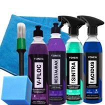 Kit Limpeza Externa Completa Automotiva