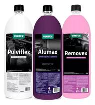 Kit limpeza extrema alumax + pulviflex 1,5l vonixx + removex Kit limpeza extrema alumax + pulviflex 1,5l vonixx + removex