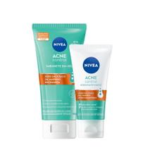 Kit Limpeza Facial Acne Control Nívea + Hidratante Matte Pele Sequinha 50ml Kit Limpeza Facial Acne Control Nívea + Hidratante Matte Pele Sequinha 50ml