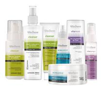 Kit Limpeza Facial + Fps30 E Mascara Biossecativa Vita Derm