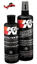 KIT LIMPEZA FILTRO DE AR K&N AEROSOL - 192ml de Óleo e 355ml de Solução K&N Power Kleen KIT LIMPEZA FILTRO DE AR K&N AEROSOL - 192ml de Óleo e 355ml de Solução K&N Power Kleen