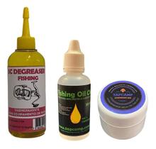 Kit Limpeza Graxa E Óleo Para Molinetes E Carretilha Pesca