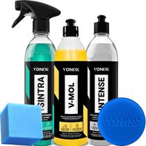 Kit Limpeza Interna Automotiva V-Mol Sintra Intense Vonixx