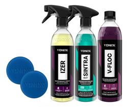 Kit Limpeza Interna E Externa Vonixx Sintra + Izer + V-floc