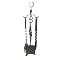 Kit Limpeza Lareira Acessórios Ouro Envelhecido Chaminé Kit Limpeza Lareira Acessórios Ouro Envelhecido Chaminé