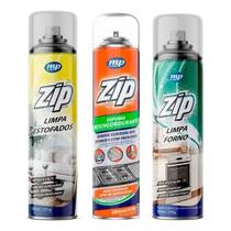 Kit Limpeza Limpa Estofados + Espuma Desengordurante + Limpa Fornos