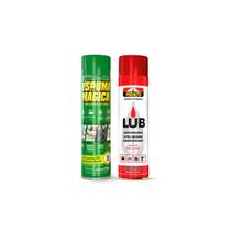 Kit Limpeza Manutenção Lubrificante + Espuma Magica Proauto