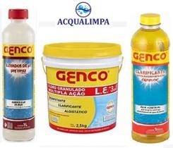 Kit limpeza manutenção piscina acqualimpa 6 - genco