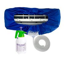 Kit Limpeza Para Ar Condicionado Split Até 36 Mil BTUS Bolsa Coletora + Pulverizador 2 Litros
