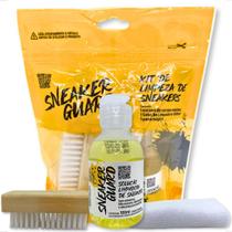 Kit Limpeza Para Calçado Shampoo Toalha Escova Sneaker Guard Kit Limpeza Para Calçado Shampoo Toalha Escova Sneaker Guard