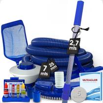 Kit Limpeza Para Piscina Grande Inflável Estrutural Desmontável Kit Limpeza Para Piscina Grande Inflável Estrutural Desmontável