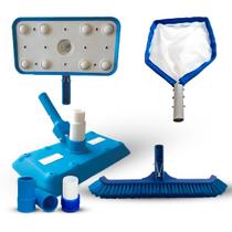 Kit Limpeza Para Piscinas Aspirador 8 Esferas Netuno Kit Limpeza Para Piscinas Aspirador 8 Esferas Netuno