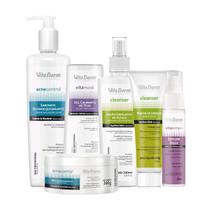 Kit Limpeza Pele Mistas Completo Vita Derm