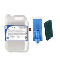 Kit Limpeza Pesada Desincrustante Ácido CJ-24 + LT C/2 FIBRA Kit Limpeza Pesada Desincrustante Ácido CJ-24 + LT C/2 FIBRA