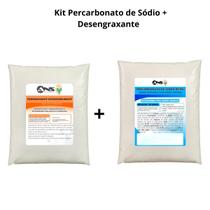 Kit Limpeza Pesada Percarbonato de Sódio 1kg Desengraxante Desengordurante 1kg