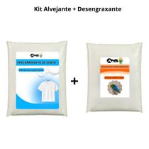 Kit Limpeza Pesada Percarbonato de Sódio 1kg Desengraxante Desengordurante 1kg
