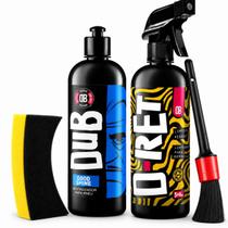 Kit Limpeza Pneu Limpador Borracha Pretinho Dub Boyz Kit Limpeza Pneu Limpador Borracha Pretinho Dub Boyz