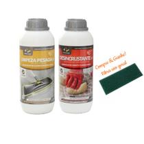 Kit Limpeza pós obra - Limpeza Pesada + Desincrustante LP