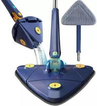 Kit Limpeza Profissional: Esfregão Triangular Rodo Limpador