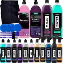 Kit Limpeza Profunda de Plásticos, Rodas, Motor e Chassis Higienização completa de Bancos e Painéis Hidratação e Renovação de Couro Brilho E Proteção Kit Limpeza Profunda de Plásticos, Rodas, Motor e Chassis Higienização completa de Bancos e Painéis Hidratação e Renovação de Couro Brilho E Proteção