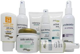 Kit Limpeza Profunda Facial - Peles Mistas, Oleosas ou Acnéicas Bioexotic