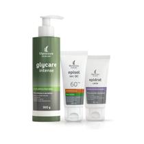 Kit Limpeza Profunda Glycare + Epidrat + Episol Sec Oc Kit Limpeza Profunda Glycare + Epidrat + Episol Sec Oc