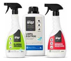 Kit Limpeza Remove Extrai Manchas Pesadas E Elimina Odores Kit Limpeza Remove Extrai Manchas Pesadas E Elimina Odores