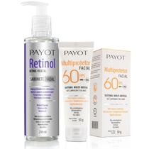 Kit Limpeza Retinol + Proteção Fps 60 Payot